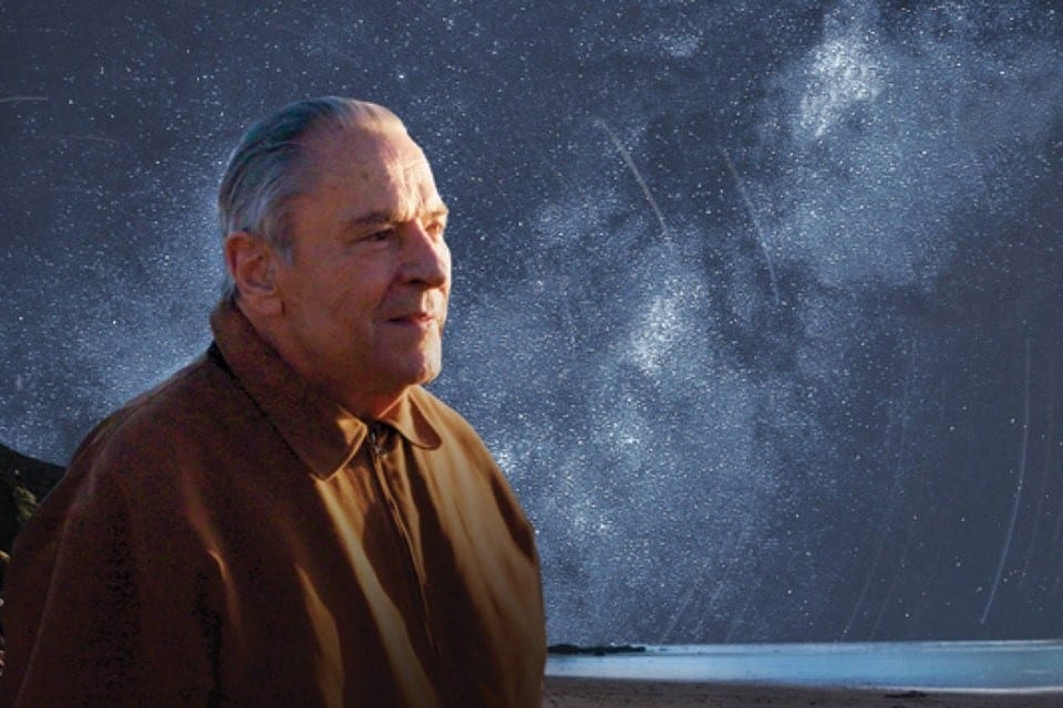 Stanislav Grof by the ocean