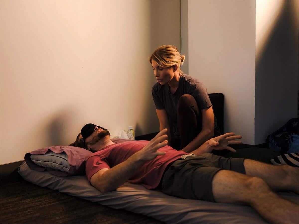 nytimes-breathwork-session-1 Cover screen from the New York Times online edition from January 10, 2024, depicting the breathwork article on the right.